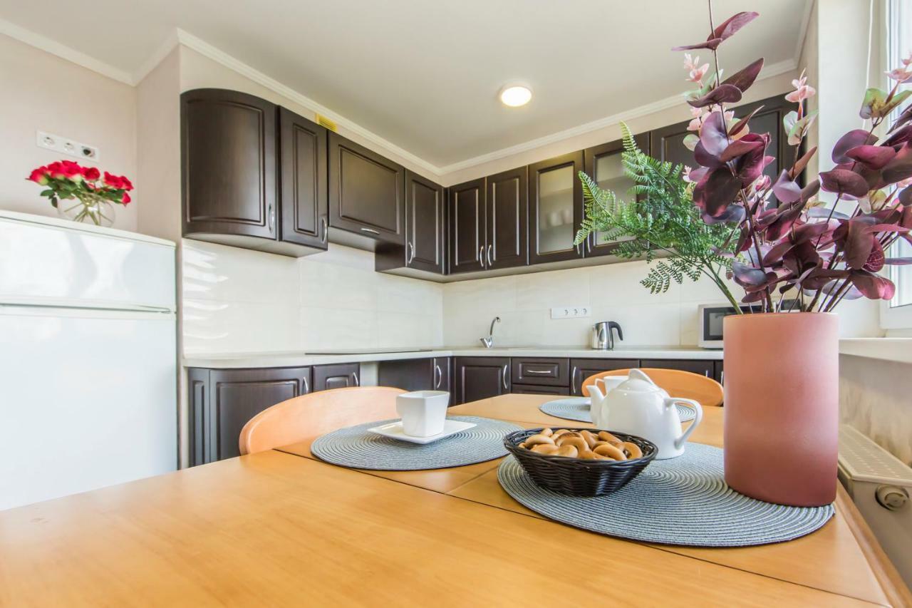 Super View, Luxury Apartment Near Chernihiv Metro. 키예프 외부 사진